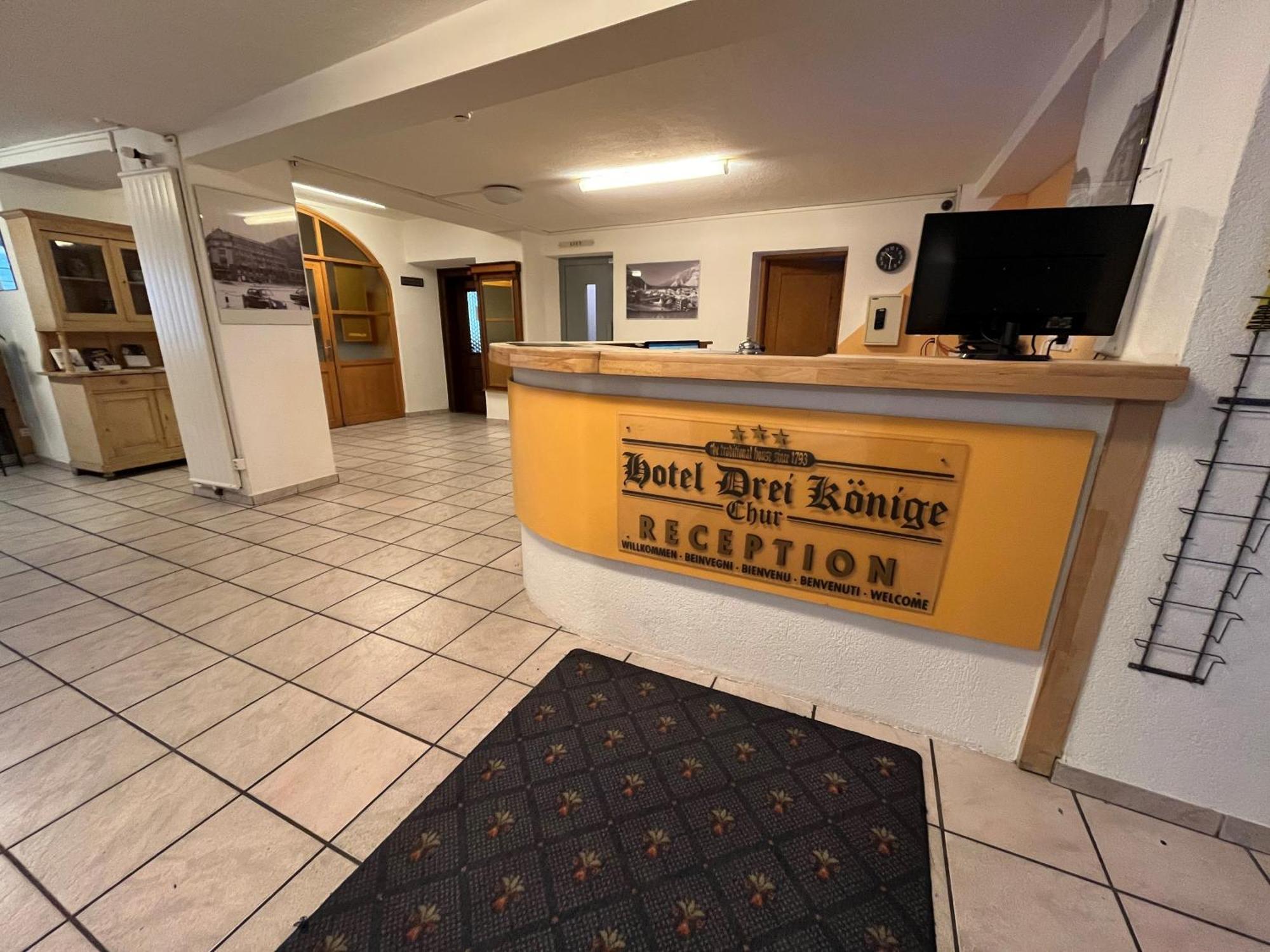 Hotel Drei Koenige Кур Екстериор снимка